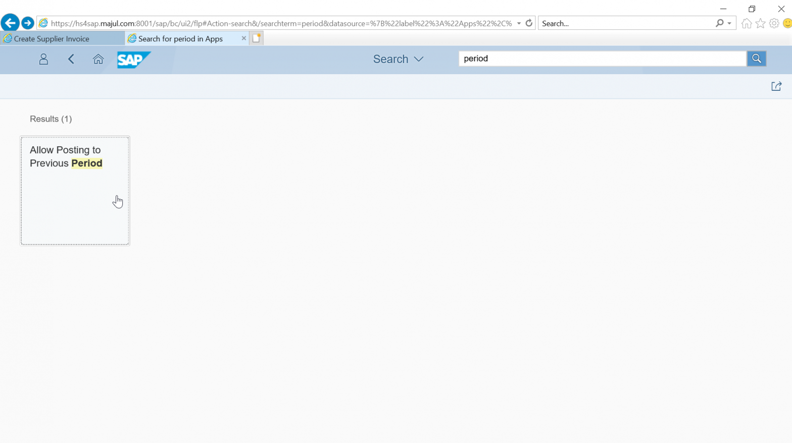 How to allow posting to previous period in SAP? YB Digital