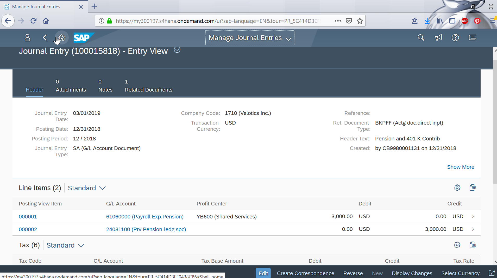 How to manage recurring journal entries in FIORI apps?