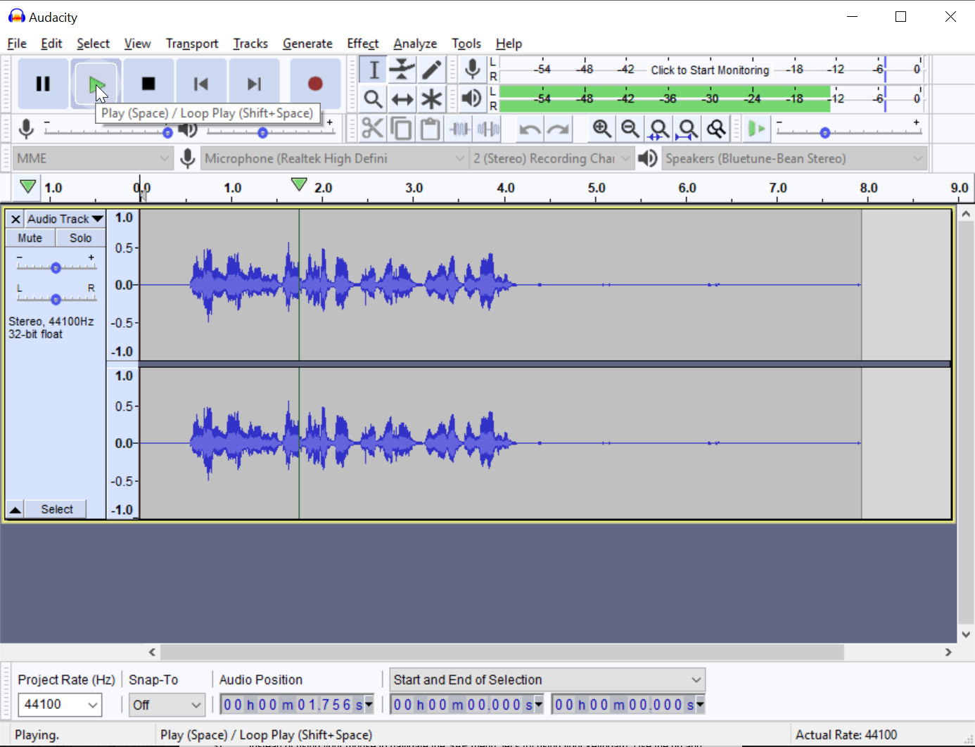 How to record voice on Windows 10 easily with Audacity?